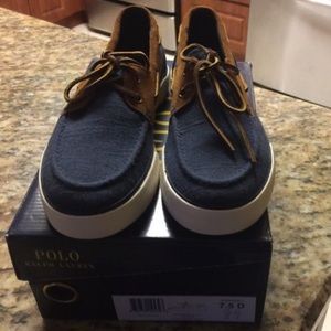 Ralph Lauren Polo Men’s Boat Shoes size 7 1/2
